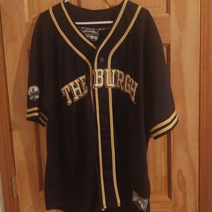 THE BURGH BASEBALL JERSEY PITTSBURGH